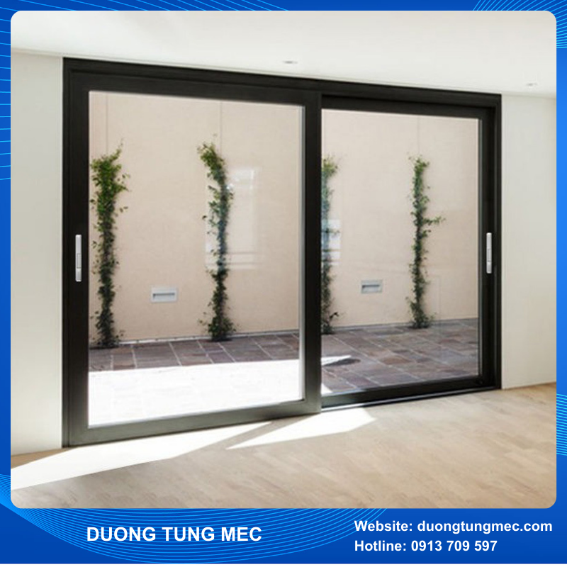 Cửa đi mở lùa 2 cánh